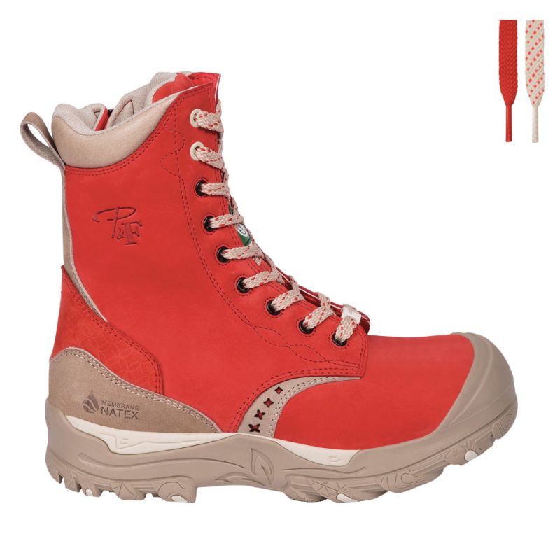 Bottes-de-sécurité-pour-femme-Pilote-et-Filles-PF648r-e1506707672632 Bottes de sécurité imperméables à cap d’acier pour femme – PF648 - Image 5