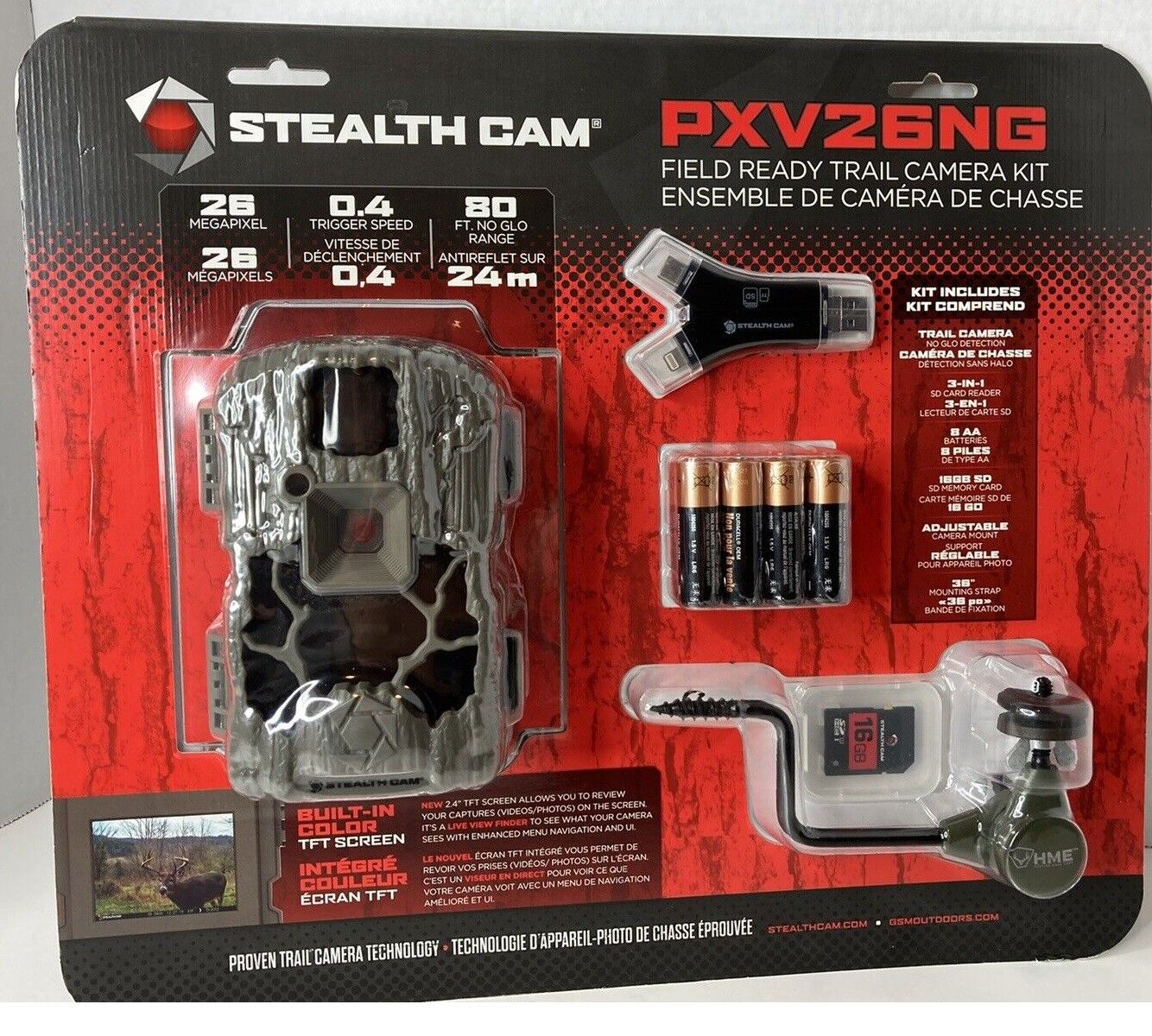 s-l1600 Stealth Cam PXV26 26MP Field Ready Trail Camera Kit