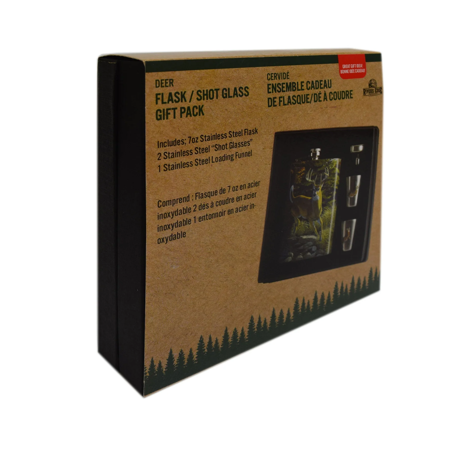 988-2 FLASK AND SHOT SET - (Deer-Camo) - Image 5