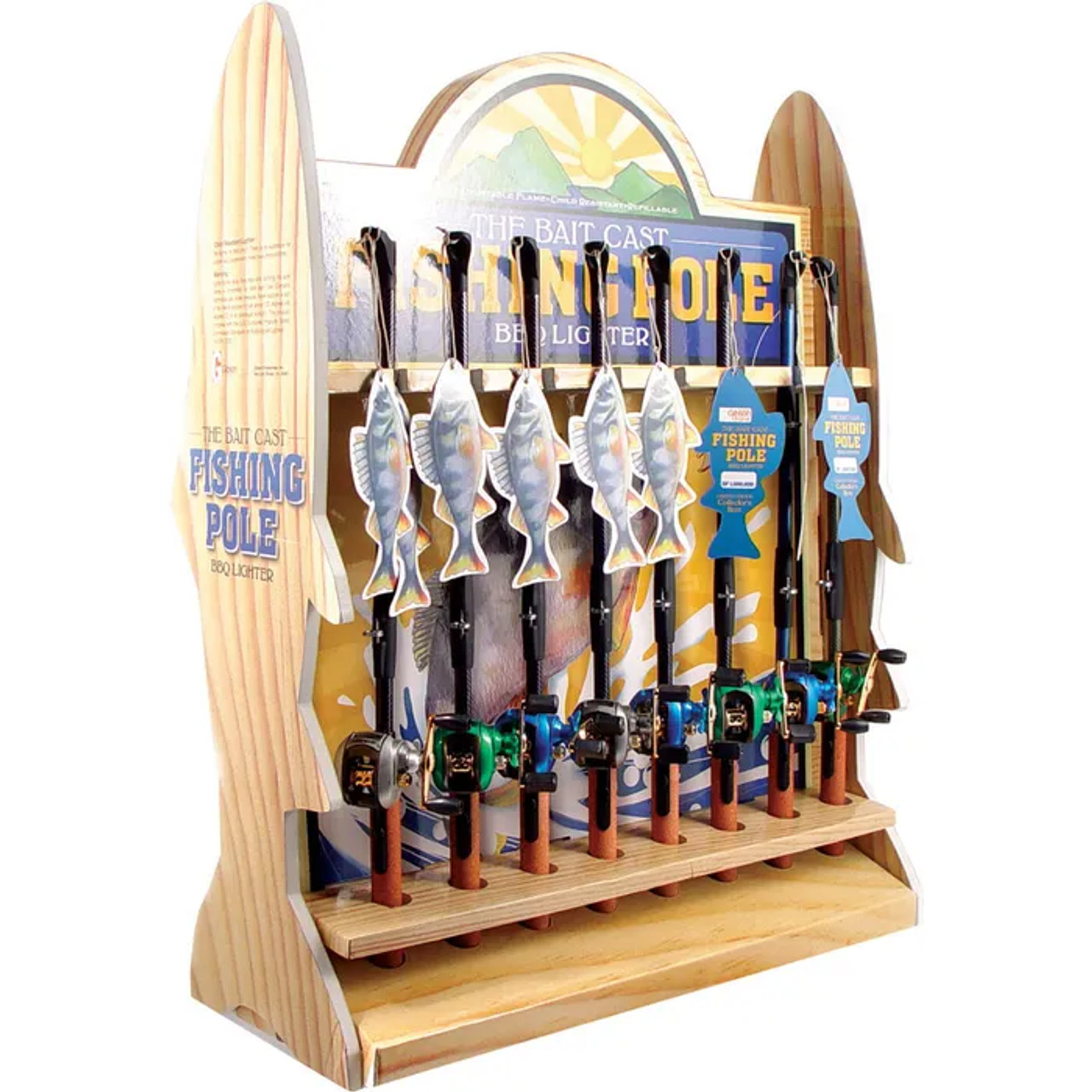 Rivers Edge Baitcast Fishing Pole BBQ Lighter Pronature Edmundston