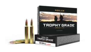 nosler 300 rum 180 accubond trophy grade ammunition